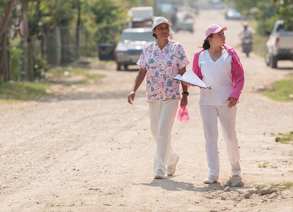 Nurses Walking