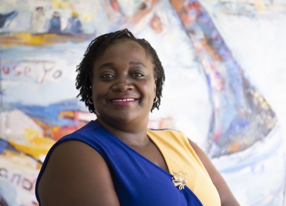 Dr. Betty Mwesigwa, principal investigator for the Sabin Vaccine Institute's Marburg vaccine clinical trial.