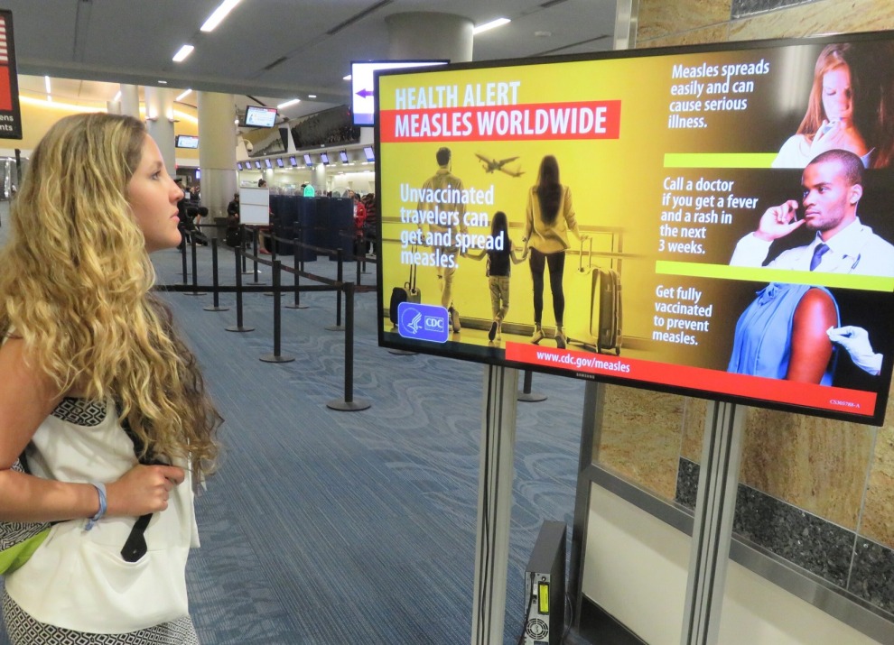 Traveler at Atlanta airport