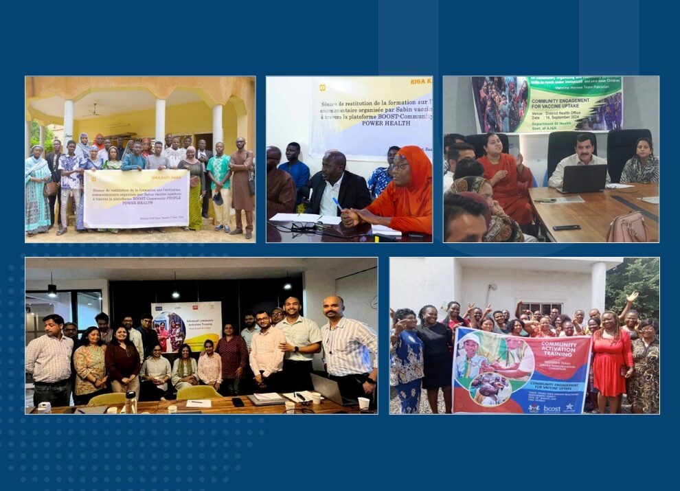 Collage of photos of the ACAT teams